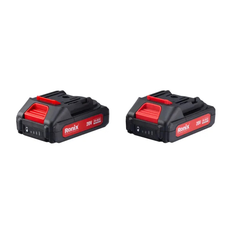 کیت دریل شارژی رونیکس مدل RS-8620 توان 20 ولت 53 پارچه