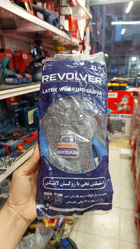 دستکش ایمنی ریولور مدل RH-7003 ضد برش لاتکس