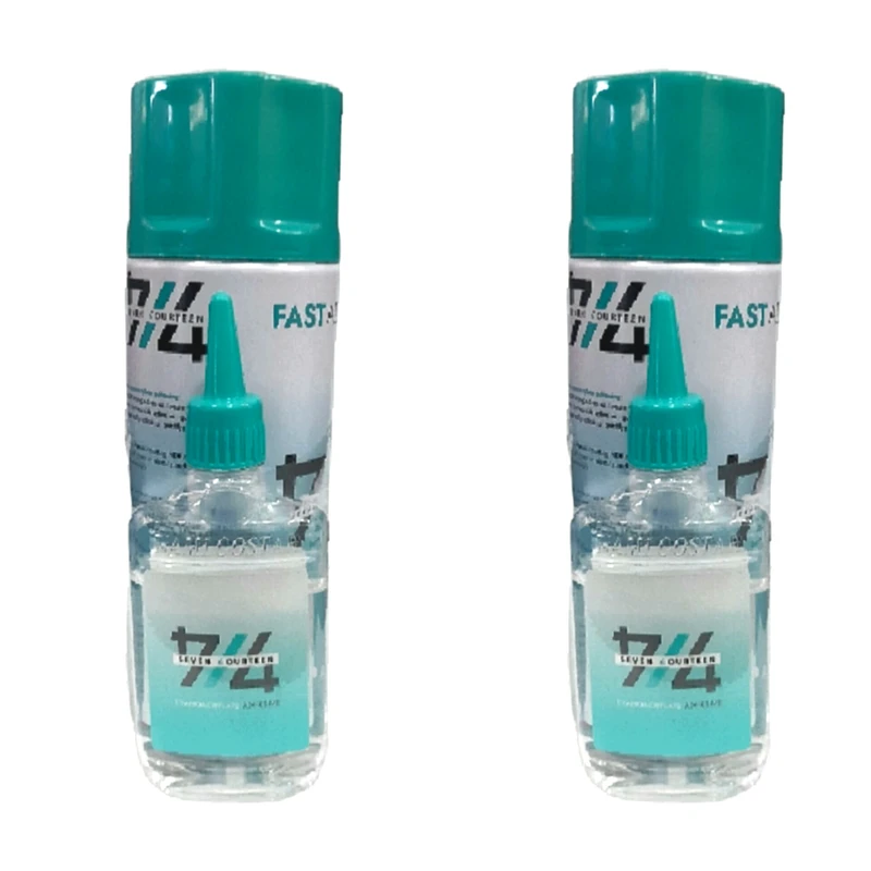 چسب 123 برند 714 حجم 400 میل بسته 2 عددی
