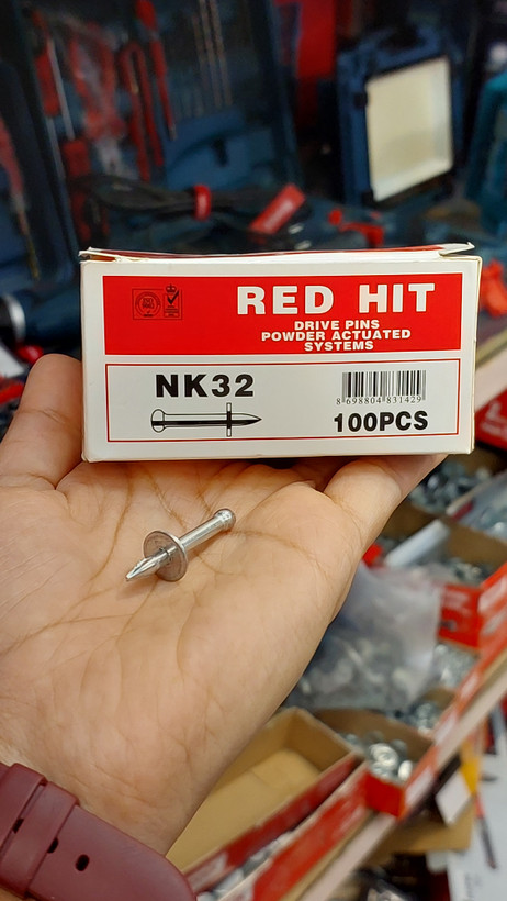 میخ چاشنی ردهیت مدل NK32 بسته 100 عددی