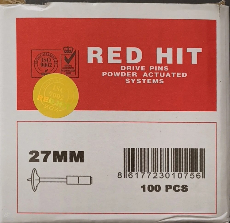 میخ چاشنی ردهیت مدل MK27 بسته 100 عددی