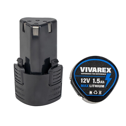 کیت دریل پیچ گوشتی شارژی ویوارکس 12 ولت 40 پارچه دو باتری مدل VR1240-CDK